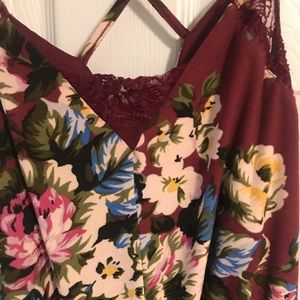 Beautiful floral romper!!